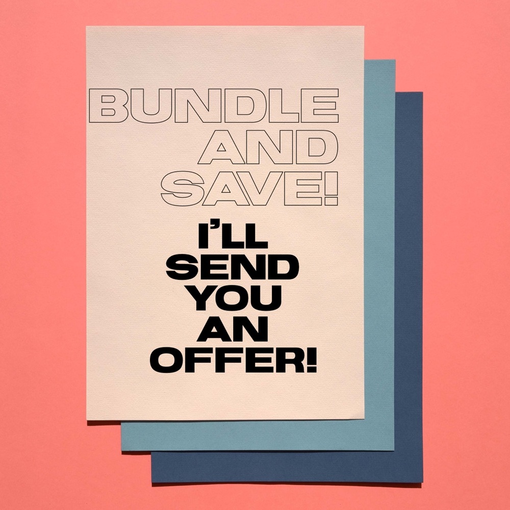 It’s a bundle sale!